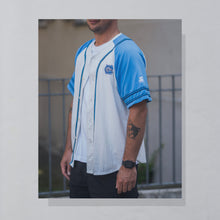 Lade das Bild in den Galerie-Viewer, Starter Trikot "North Carolina Tar Heels" 90er, weiß/blau, XL