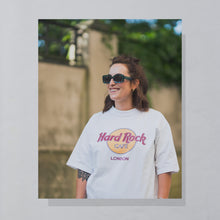 Lade das Bild in den Galerie-Viewer, Hard Rock Cafe T-Shirt "London" 90er, weiß, XL