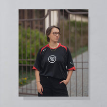 Lade das Bild in den Galerie-Viewer, Nike Trikot "Total 90" 2000er, schwarz, XL