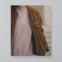 Lade das Bild in den Galerie-Viewer, Chewan Sweatshirt 90er Made in Portugal, braun, M/L