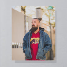 Lade das Bild in den Galerie-Viewer, Gear T-Shirt "Mount Rainier" 00er Made in Honduras, rot, XL/XXL