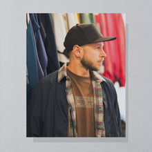 Lade das Bild in den Galerie-Viewer, Nino Flex Jacke dünn 70er/80er, blau, M/L