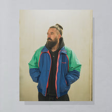 Lade das Bild in den Galerie-Viewer, IMI 2 in 1 Jacke/Weste "Kawasaki" 80er/90er Made in Belgium, blau, XL