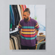 Lade das Bild in den Galerie-Viewer, Chaps by Ralph Lauren Poloshirt 00er Made in the Philippines, mehrfarbig, XL/XXL