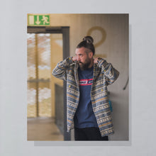 Lade das Bild in den Galerie-Viewer, Yukon Hemd 90er/00er, blau, XXL schmal