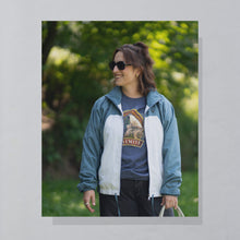 Lade das Bild in den Galerie-Viewer, Delta T-Shirt "Yosemite" 00er, blau, L