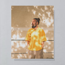 Lade das Bild in den Galerie-Viewer, Carlo Colucci Poloshirt 90er, orange, L/XL breit