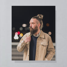 Lade das Bild in den Galerie-Viewer, Paris Hemd 70er, weiß, L schmal