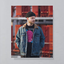 Lade das Bild in den Galerie-Viewer, Oneita T-Shirt "California Red Abalone" 1989 Made in the USA Single Stitch, schwarz, L schmal