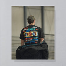 Lade das Bild in den Galerie-Viewer, Euro Tag T-Shirt "Genesis Tour" 90er Single Stitch, schwarz, XL