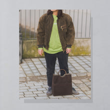 Lade das Bild in den Galerie-Viewer, Gildan Longsleeve "Vintage Allstars", grün, XL schmal