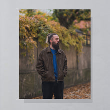 Lade das Bild in den Galerie-Viewer, Guess USA Jacke "peeled denim", braun XL