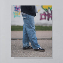 Lade das Bild in den Galerie-Viewer, Dickies Jeanshose "Baggy" 00er, blau, 30/28