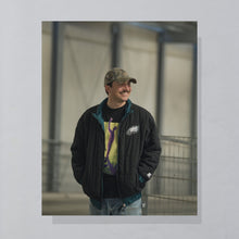 Lade das Bild in den Galerie-Viewer, Euro Tag T-Shirt "Genesis Tour" 90er Single Stitch, schwarz, XL