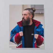 Lade das Bild in den Galerie-Viewer, Logo Athletic Jacke "NFL Buffalo Bills" 90er, blau/rot, XL/XXL