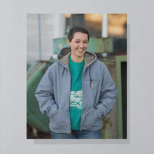 Lade das Bild in den Galerie-Viewer, Hanes Heavyweight Sweatshirt "Austin Healey Club of Oregon" 90er, blau, L