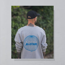 Lade das Bild in den Galerie-Viewer, Champion Sweatshirt "Vintage Allstars" Made in Mexico 90er, grau, L