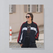 Lade das Bild in den Galerie-Viewer, Lucky Brand T-Shirt "classic fit" 00er Made in Guatemala, schwarz, XL