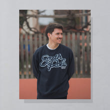 Lade das Bild in den Galerie-Viewer, South Pole Sweatshirt "heavyweight" 00er Made in Korea, blau, L/XL