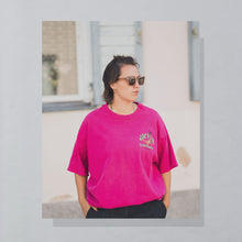 Lade das Bild in den Galerie-Viewer, Hanes Beefy T-Shirt "Old Mill Crab House Delaware" 90er Made in the USA single stitch, pink, XXL