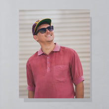 Lade das Bild in den Galerie-Viewer, Globetrotter Polo 90er, rot, L/XL