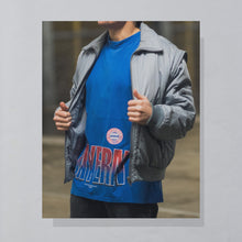 Lade das Bild in den Galerie-Viewer, Nutmeg T-Shirt "FC Bayern München" 90er, blau, XL