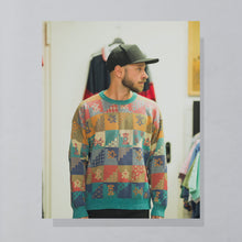Lade das Bild in den Galerie-Viewer, Strickpullover - crazy pattern - 90er Made in Italy, mehrfarbig, L
