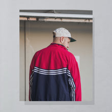 Lade das Bild in den Galerie-Viewer, Adidas Trainingsjacke 90er, rot/blau, M/L breit