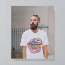 Lade das Bild in den Galerie-Viewer, Anvil T-Shirt "Jeff Gordon & Mario Endretti Racing School" 00er, weiß, L/XL