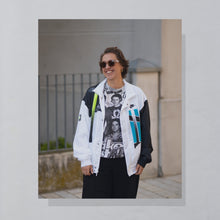 Lade das Bild in den Galerie-Viewer, Nike Court Challenge Trainingsjacke 90er "Tennis", weiß, L/XL