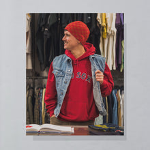 Lade das Bild in den Galerie-Viewer, Nike Team Hoodie "Boston Red Sox Center Swoosh" 00er, rot, L/XL