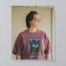 Lade das Bild in den Galerie-Viewer, OPC T-Shirt "New Zealand Clean an Green" by Kiwi Clothing LTD 1994 made in New Zealand, rot/orange, L/XL