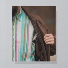 Lade das Bild in den Galerie-Viewer, Ultsch Lederjacke "Umfahrer" 90er, braun, L/XL