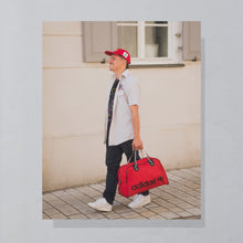 Lade das Bild in den Galerie-Viewer, Disney Designs T-Shirt "Mickey heavy" 90er single stitch Made in the USA, schwarz, L/XL breit