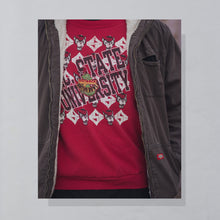 Lade das Bild in den Galerie-Viewer, Tultex Sweatshirt "NC State University" 90er Made in the USA, rot, XL