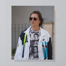 Lade das Bild in den Galerie-Viewer, Nike Court Challenge Trainingsjacke 90er "Tennis", weiß, L/XL