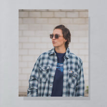 Lade das Bild in den Galerie-Viewer, Orange County Choppers Longsleeve, blau, XL