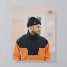 Lade das Bild in den Galerie-Viewer, Great Escapes Quarter Zip Fleece - Polartec - 90er/00er, orange, L