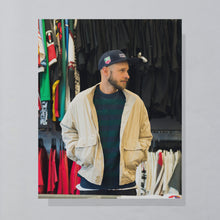 Lade das Bild in den Galerie-Viewer, Valmeline Jacke dünn 80er Made in West Germany, beige, M/L