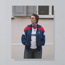 Lade das Bild in den Galerie-Viewer, Puma Trainingsjacke 90er, blau, L