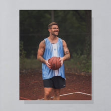 Lade das Bild in den Galerie-Viewer, Nike Wendetrikot "Jordan" 90er, weiß/blau, XL