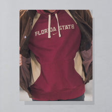 Lade das Bild in den Galerie-Viewer, Nike Team Hoodie "Florida State Seminoles" 00er FSU, rot/beige, XL