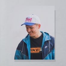 Lade das Bild in den Galerie-Viewer, Nike Trainingsjacke 80er, blau, L