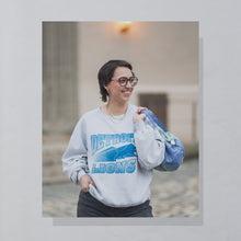 Lade das Bild in den Galerie-Viewer, Russell Athletic Sweatshirt "Detroit Lions" 90er Made in the USA, grau, XL/XXL