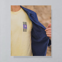 Lade das Bild in den Galerie-Viewer, Arbeitsjacke "herringbone" 70er/80er, blau, L