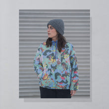 Lade das Bild in den Galerie-Viewer, Adidas Quarter Zip Fleece 90er, mehrfarbig, L/XL