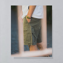 Lade das Bild in den Galerie-Viewer, Timberland Shorts "ripstop", grün, 34