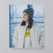 Lade das Bild in den Galerie-Viewer, Wendejacke 90er, blau/beige, L/XL