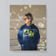 Lade das Bild in den Galerie-Viewer, Oakley Zip Hoodie "Fang Tooth" Deadstock, blau, XL