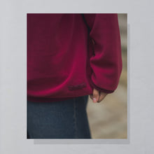 Lade das Bild in den Galerie-Viewer, Eddie Bauer Wendesweater Fleece, rot, XL
